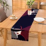 Mujer Estilo Icon Tasarımlı Dijital Baskılı Runner Realhomes