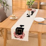 - Runner-3363 - Realhomes  Coco Parfüm Tasarımlı Dijital Baskılı 3D Runner Realhomes