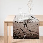 Kız Kulesi Dijital Baskılı Dekoratif Runner Realhomes