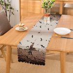 Kız Kulesi Dijital Baskılı Dekoratif Runner Realhomes