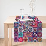 - Runner-3421-1 - Realhomes  Mozaik Desenli Özel Tasarım Dijital Baskılı Runner Realhomes