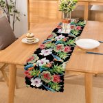 - Runner-3428 - Realhomes  Suluboya Amazon Motifleri Dekoratif Runner Realhomes