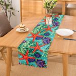 Modern Deniz Yıldızları 3D Baskılı Özel Tasarım Runner Realhomes