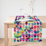 Renkli Geometrik Şekiller Özel Tasarım Runner Realhomes