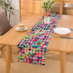 Renkli Geometrik Şekiller Özel Tasarım Runner Realhomes