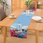 - Runner-3499 - Realhomes  Suluboya Deniz ve Yelken Motifli Özel Tasarımlı Runner Realhomes