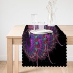 - Runner-3600-1 - Realhomes Fraktal Desenli Özel Tasarım Dijital Baskılı Modern Runner Realhomes