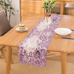 - Runner-3604 - Realhomes Realhomes Lila Şıklığı Dijital Baskılı Modern Runner Realhomes