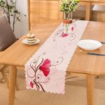 - Runner-3621 - Realhomes Gelincik Motifli Dijital Baskılı Runner Realhomes