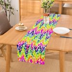 - Runner-3651 - Realhomes Renkli Desenler Dijital Baskılı Modern Runner Realhomes