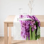 Göz Motifli Özel Tasarım Dijital Baskılı Modern Runner Realhomes