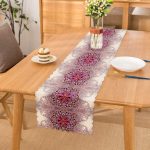 Etnik Desenli Özel Tasarım Dijital Baskılı Modern Runner Realhomes