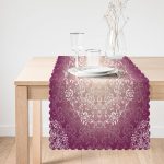 Etnik Desenli Özel Tasarım Dijital Baskılı Modern Runner Realhomes