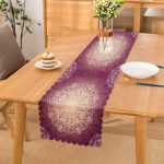 Etnik Desenli Özel Tasarım Dijital Baskılı Modern Runner Realhomes