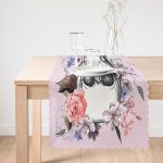 - Runner-3672-1 - Realhomes Etnik Kurukafa Motifli Dijital Baskılı Modern Runner Realhomes