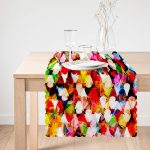 - Runner-3675-1 - Realhomes  Rengarenk Karmaşık Desenli Özel Tasarım Dijital Baskılı Modern Runner Realhomes