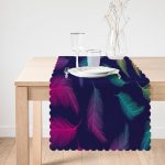 - Runner-3677-1 - Realhomes Ebru Motifli Dijital Baskılı Modern Runner Realhomes