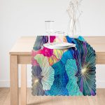 Multi Renkler Dijital Baskılı Modern Runner Realhomes