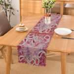 - Runner-3726 - Realhomes Karmaşık Etnik Desenli Özel Tasarım Dijital Baskılı Modern Runner Realhomes