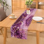 - Runner-3739 - Realhomes Ebru Motifli Dijital Baskılı Modern Runner Realhomes