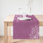 - Runner-3758-1 - Realhomes Lila Zeminli Dijital Baskılı Modern Runner Realhomes