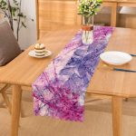 - Runner-3770 - Realhomes Renkli Geometrik Abstract Desenli Özel Tasarım Dijital Baskılı Modern Runner Realhomes