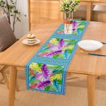 - Runner-3773 - Realhomes  Renkli Tüyler Dijital Baskılı Modern Runner Realhomes