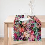 - Runner-3785-1 - Realhomes Suluboya Desenli Dijital Baskılı Modern Runner Realhomes