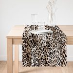 - Runner-3791-1 - Realhomes Realhomes Leopar Motifli Dijital Baskılı Runner Realhomes