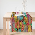 Multi Colar Dijital Baskılı Modern Runner Realhomes