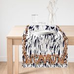 - Runner-3796-1 - Realhomes  Realhomes Zebra Motifli Özel Tasarım Dijital Baskılı Modern Runner Realhomes