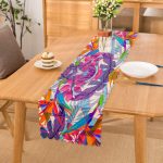 - Runner-3835 - Realhomes Summer Özel Seri Dijital Baskılı Modern Runner Realhomes