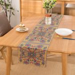 - Runner-3841 - Realhomes Etnik Motifli Dijital Baskılı Modern Runner Realhomes