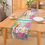 - Runner-3842 - Realhomes Summer Özel Seri Dijital Baskılı Modern Runner Realhomes