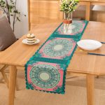 Çini Motifli Dijital Baskılı Modern Runner Realhomes