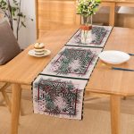 - Runner-3895 - Realhomes Renkli Yaprak Temalı Özel Tasarım Dijital Baskılı Modern Runner Realhomes