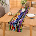 - Runner-3899 - Realhomes Multi Color Özel Tasarım Dijital Baskılı Modern Runner Realhomes