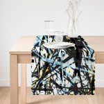 - Runner-3920-1 - Realhomes Renkli Mozaik Desenli Özel Tasarım Dijital Baskılı Modern Runner Realhomes