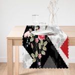 Fashion Özel Tasarım Dijital Baskılı Modern Runner Realhomes