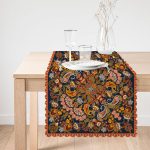 - Runner-3930-1 - Realhomes Etnik Motifli Özel Tasarım Dijital Baskılı Modern Runner Realhomes