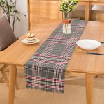 Ekose Desenli Dijital Baskılı Modern Runner Realhomes