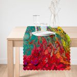 - Runner-3952-1 - Realhomes Ebru Desenli Özel Tasarım Dijital Baskılı Modern Runner Realhomes