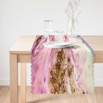 - Runner-3959-1 - Realhomes Altın Ve Karmaşık Renk Motifli Özel Tasarım Dijital Baskılı Modern Runner Realhomes