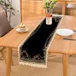 - Runner-4024 - Realhomes Zincir Ve Kemer Desenli Özel Tasarım Dijital Baskılı Modern Runner Realhomes