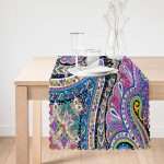 - Runner-4025-1 - Realhomes Etnik Desenli Özel Tasarım Dijital Baskılı Modern Runner Realhomes