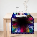 - Runner-4026-1 - Realhomes Rengârenk Karışık Puanlı Özel Tasarım Dijital Baskılı Modern Runner Realhomes