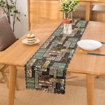 Geometrik Desenli Özel Tasarım Dijital Baskılı Modern Runner Realhomes