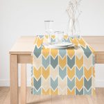 - Runner-406-1 - Realhomes RealHomes Desenli Dijital Baskılı Dekoratif Runner Realhomes