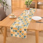 - Runner-406 - Realhomes RealHomes Desenli Dijital Baskılı Dekoratif Runner Realhomes