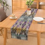 - Runner-4085 - Realhomes Geometrik Desenli Özel Tasarım Dijital Baskılı Modern Runner Realhomes